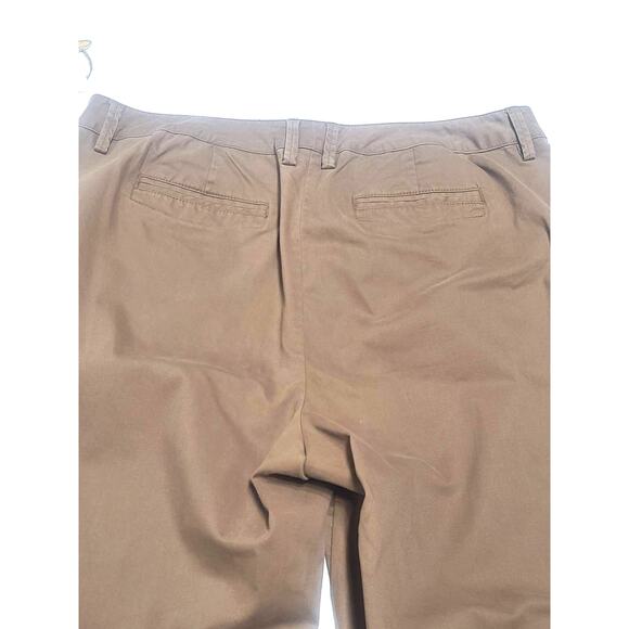 Talbots classic fit stretch tan pants  women's 12W NWT - Picture 4 of 4